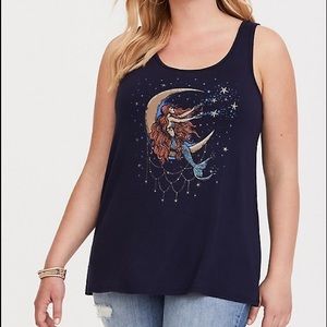 New w/ Tags Torrid Mermaid Moon Tank top
